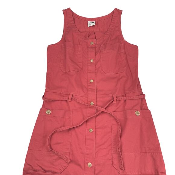 THE NORTH FACE Sandy Shore Pocket Dress Sz XS Washed Salmon Red - Picture 2 of 6
